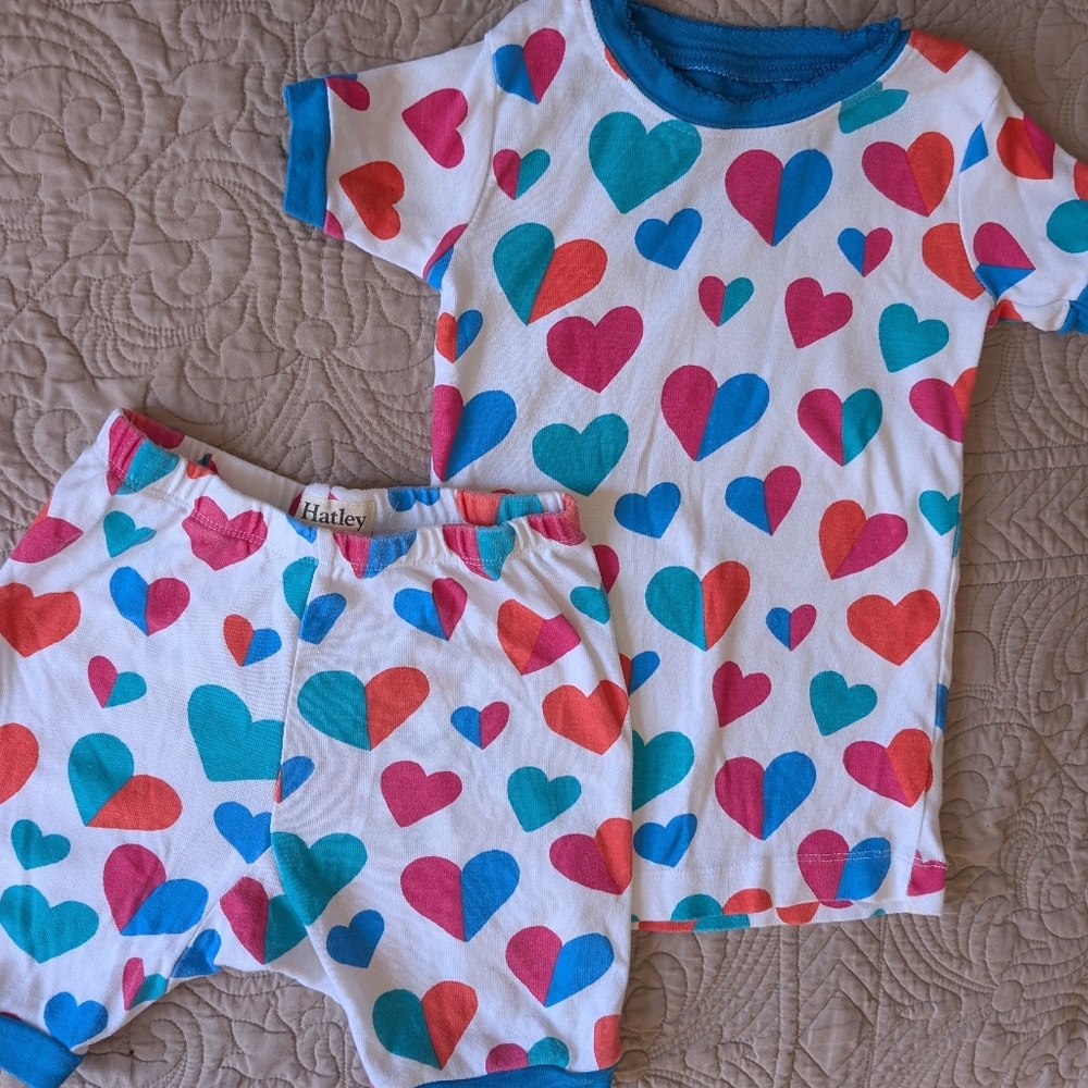 Hatley hearts PJ set